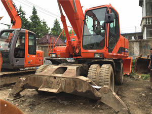 Excavadora de Ruedas Doosan DH210 Usada en Buen Estado, Excavadora Doosan DH210W - Product Image 2