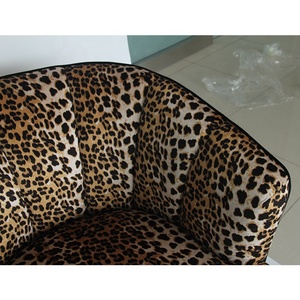 Custom Luipaard-Print Stof Woonkamer Sofa Stoel Met <span class=keywords><strong>4</strong></span> Benen - Product Image 4