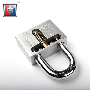 Serratura di sicurezza esterno a prova di ruggine anti cut <span class=keywords><strong>collo</strong></span> lungo albero lucchetti u-tipo di metallo solido basso tenore di carbonio in acciaio lucchetto - Product Image 4
