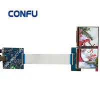 CONFU HDMI-כדי MIPI נהג לוח כפול JDI 3.1 אינץ 720x720 כיכר LCD מציג LT031MDZ4000 עבור VR HMD פטל Pi 3 4 DIY סין
