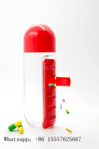 Grandes Artículos Para El Hogar de <span class=keywords><strong>la</strong></span> medicina botella de agua con caja de pastillas - Product Image 3