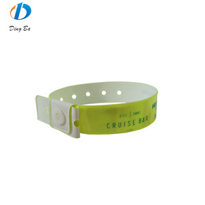 Vòng Đeo Tay Nhận Dạng Thẻ VIP Bằng Nhựa Vinyl PVC Bảo Mật Giá Rẻ - Product Image 3