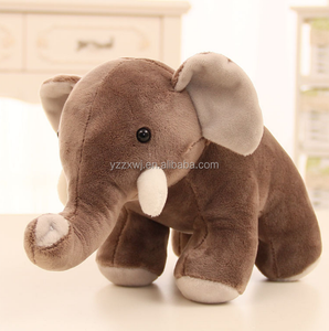 Peluche elefante giocattoli per bambini farciti elefante grigio giocattoli elefante morbido vendita diretta in fabbrica tessuto ecologico - Product Image 5