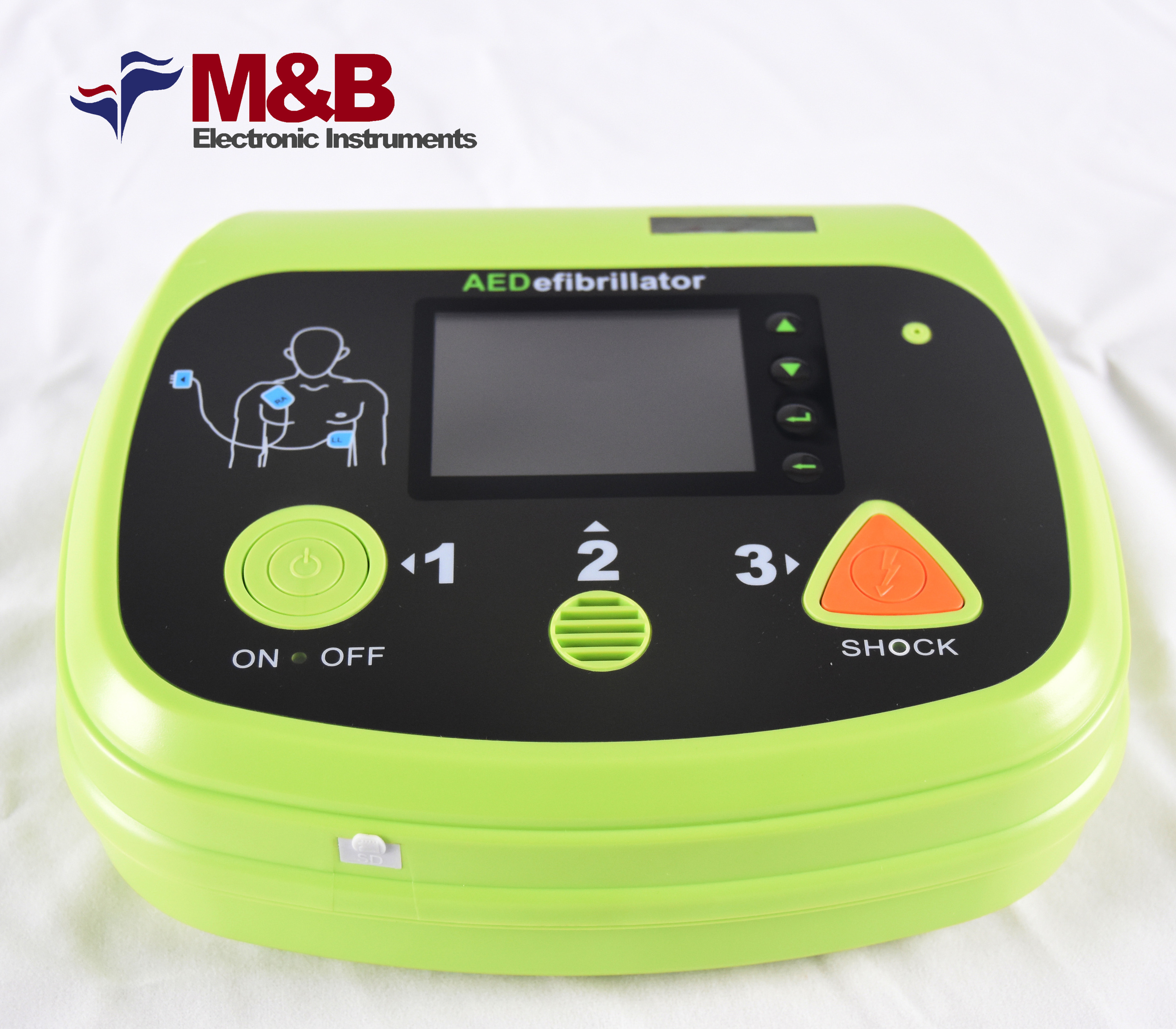 Новый дефибриллятор AED AED7000plus с ЖК-дисплеем