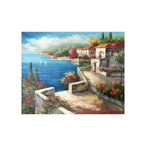<span class=keywords><strong>Peinture</strong></span> moderne de diamant de toile de <span class=keywords><strong>paysage</strong></span> méditerranéen pour le salon - Product Image 4