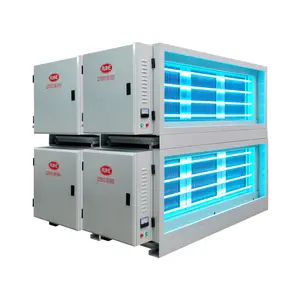 DR AIRE 95% Smoke Removal Rate ESP Air Handling Unit For Commercial Kitchen