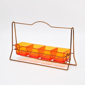 ถาดพลาสติกสำหรับเสิร์ฟขนมขบเคี้ยวพร้อมฝาใส - Product Image 3