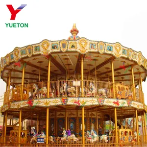 חמה למכירה הרוטור Funfair נסיעת פרק שעשועים מכונה שכבה כפולה מעניין קרוסלה