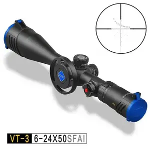 गिरफ्तारी 15 गति लोडर Suppliers-शिकार सामान डिस्कवरी VT-3 6-24x50 SFAI हवा बंदूक राइफल scopes के साथ लाख डॉट लजीला व्यक्ति पीसीपी हवा बंदूक के लिए