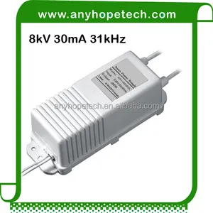 Hochspannungs-Hochfrequenz ausgang 8kV 30mA 31kHz elektronischer Neon-Leistungs transformator