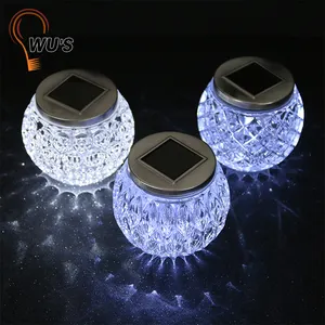 AA 200MAH 1.2V glass home decoration LED crystal table lamp