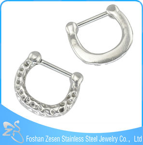 ขายส่งวินเทจกะโหลกแหวนจมูกSahteกะบังจี๋แหวน - Product Image 2