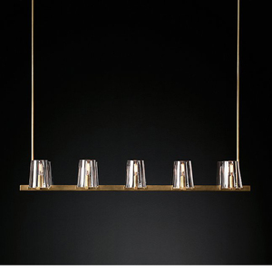 Loft led linéaire bocal en verre pendentif lampe lumière pour <span class=keywords><strong>bar</strong></span> - Product Image 1