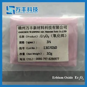 Seltenerdoxid-Erbium oxid für Glas farbstoff