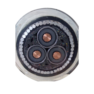 3x300mm2 3x400mm2 3x500mm2 النحاس xlpe pvc 11kv 22kv 33kv الكهربائية السلطة الدروع تحت الأرض سلك كابل - Product Image 2