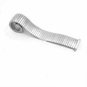 Beste silberne benutzer definierte Ton Expansions stretch 12 14 16 18 20 mm Edelstahl Gummiband Uhren armbänder