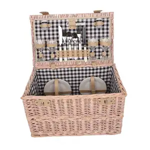 Hochwertige Designs Leere Picknick körbe Großhandel Picknick Obst körbe