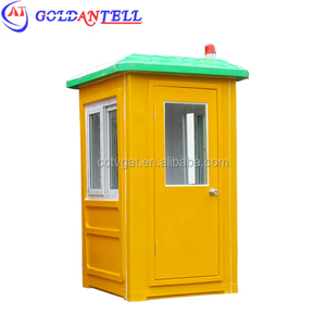 Caseta de Seguridad Portátil, Contenedor Industrial de Fibra de Vidrio Azul, Caseta de Estacionamiento para Uso en Apartamentos, Precio de Fábrica para Carreteras - Product Image 4