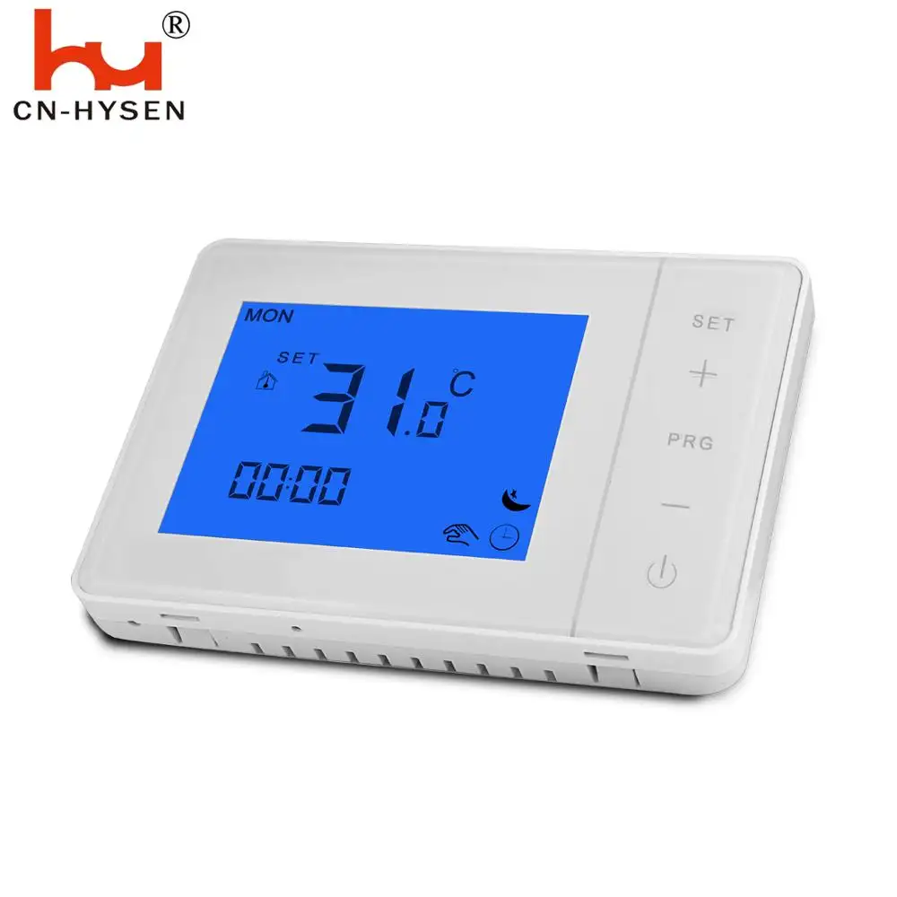 Hy01nós tela de toque digital termostato, termostato ac elétrico ajustável controle de temperatura