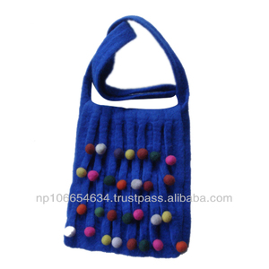 Bolso de hombro hecho a mano unisex accesorio elegante colores surtidos artesanía de Ahana para hombres y mujeres - Product Image 1