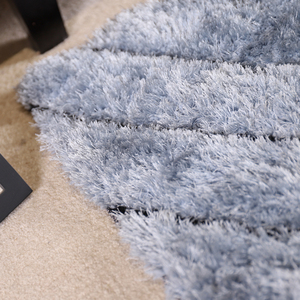 Hot Sale Leisure Grey Light <strong>Stretch</strong> Yarn Polyester 3D Rugs <strong>Carpets</strong> Rectangle Custom Floor <strong>Carpet</strong> for Living Room - Product Image 4