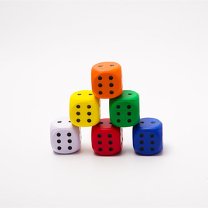 Dados deportivos y de entretenimiento de espuma gigante de PU personalizados para aliviar el estrés y juegos divertidos - Product Image 1