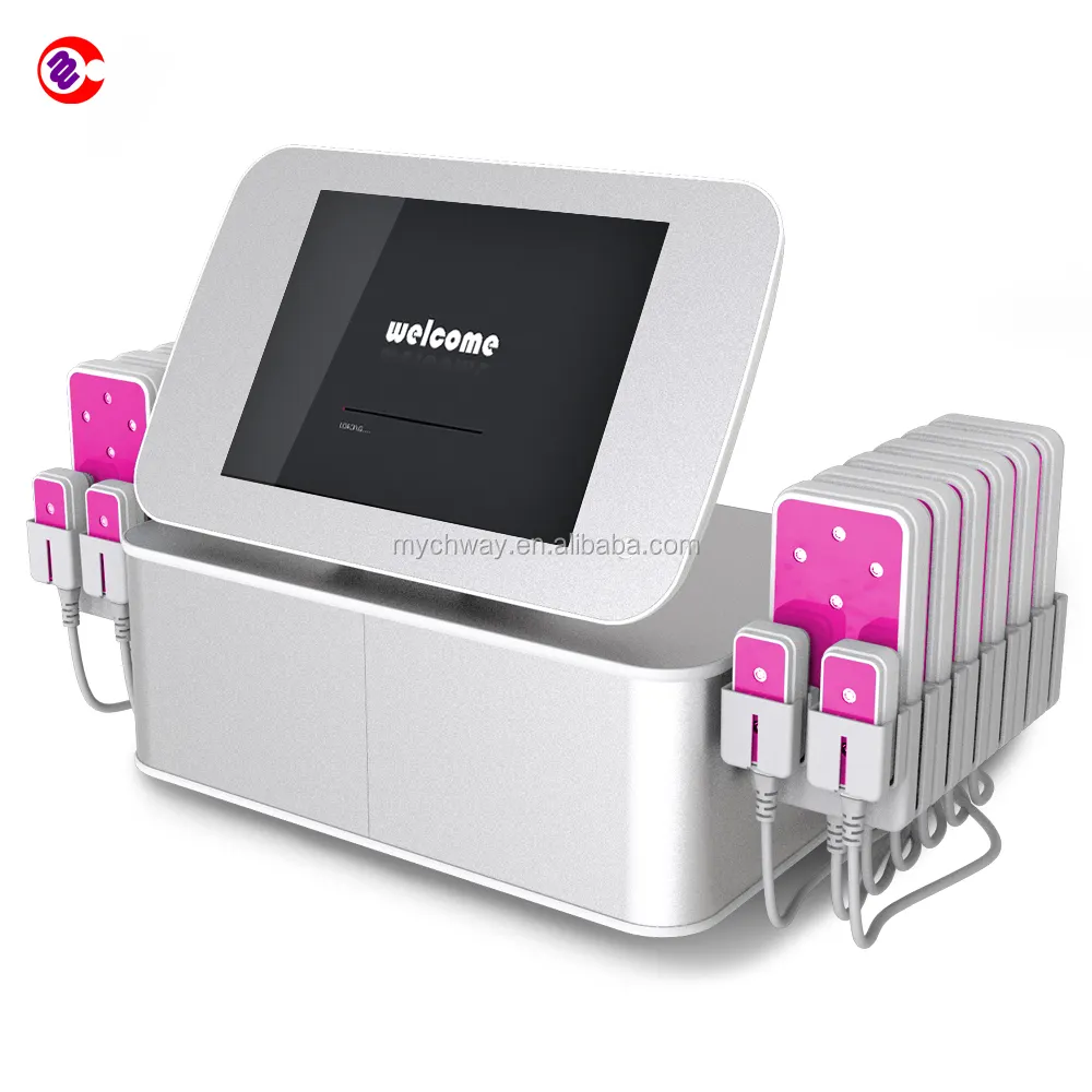 Best Result 16 Pads 650nm 160mw Lipo Laser Lipolaser Beauty Machine For Body Slimming And Fat Reduction Free Logo