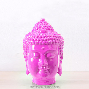 Fabbrica 3d bianco Polyresin Buddha <span class=keywords><strong>testa</strong></span> statue per la vendita - Product Image 4