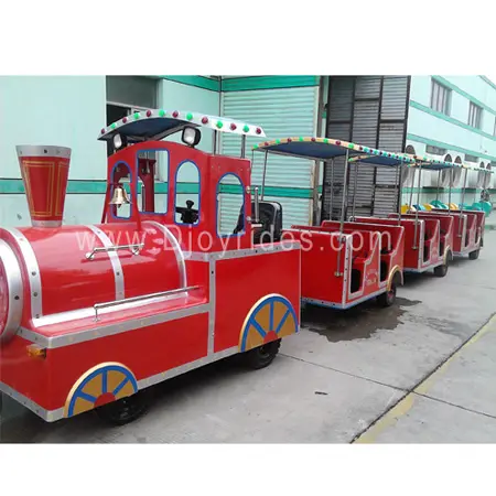 Attractive design 16 seats Electric Trackless Train for children