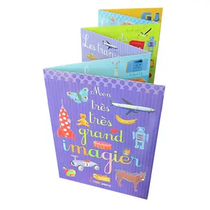 Professional Pull and Push Children Board Book with Superior Quality Hangzhou Perfect Printing Factory Combing with OEM Service