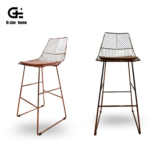 Барный садовый мебель для гостиной современная мебель для отдыха с перекрестной спинкой для кухни стальной барный стул промышленные мягкие стулья барный стул