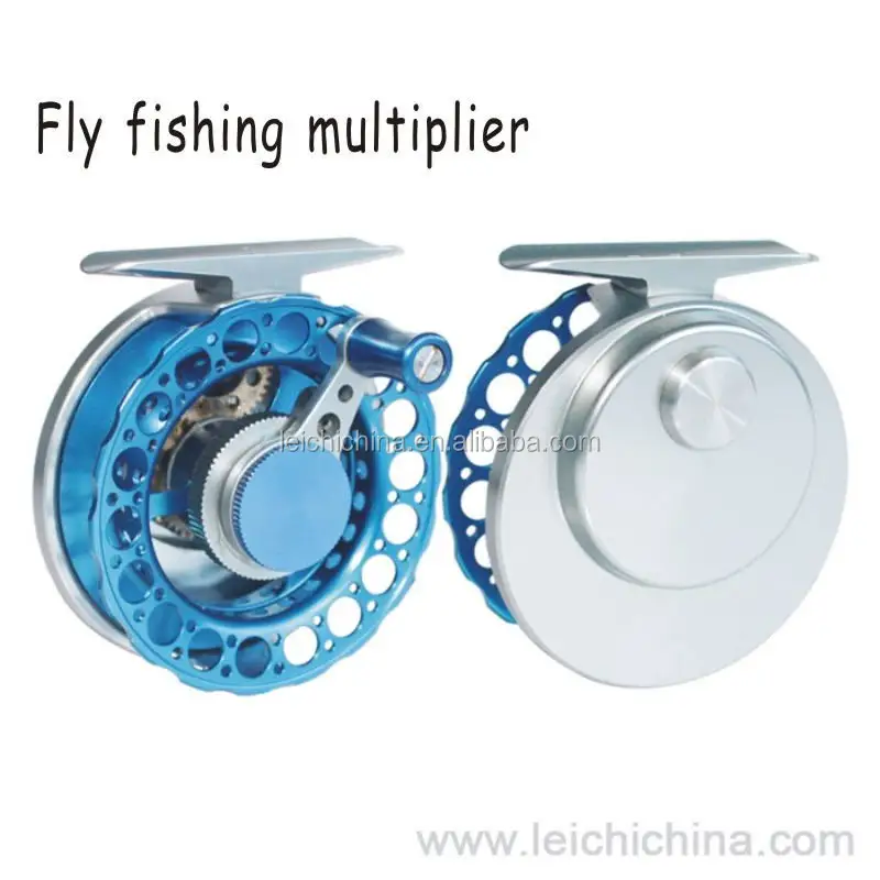 cnc machine cut salmon fly fishing reels