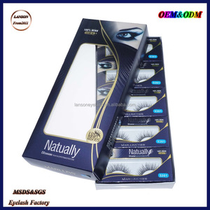 Fabricación de calidad superior 3D pestañas de visón real de pestañas, 5301 prima visón pestañas al por mayor - Product Image 4
