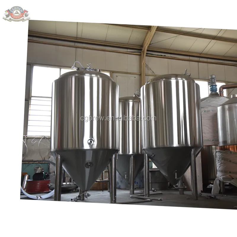 CG-500L micro brewery plant with barley malt fermenting for craft beer making