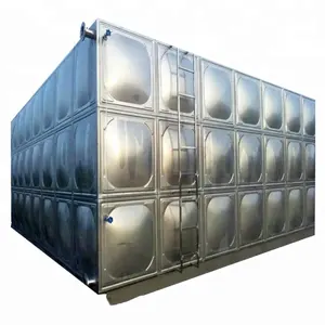 Large Rectangular Welding Stainless Steel Water Tank for Drinking Water Stainless Steel Water Tank 10000 Liter