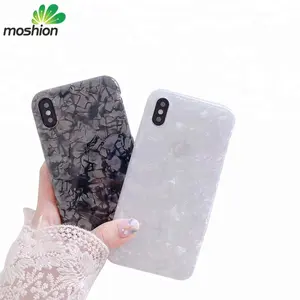 Hot Sale Latest Fashion Design Conch Shell Cool Phone Case cover for iphone 5s 6plus 7splus 8p , for iphone x xs max cases