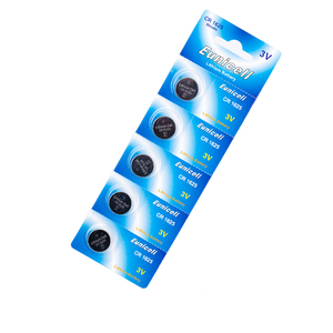 CR16255pcsブリスターパックコインセルボタンセルバッテリー3VCR1625 <span class=keywords><strong>CR1616</strong></span> CR1620 CR1632 - Product Image 1