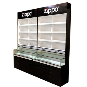 Zippo lighter display cabinet OEM ODM services