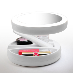 <span class=keywords><strong>Amazon</strong></span> best seller belleza producto de doble cara <span class=keywords><strong>espejo</strong></span> plegable <span class=keywords><strong>espejo</strong></span> de <span class=keywords><strong>maquillaje</strong></span> con luces con pilas - Product Image 3