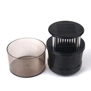 Hachoir à <span class=keywords><strong>viande</strong></span> <span class=keywords><strong>pour</strong></span> steak en acier inoxydable, couvercle protecteur, <span class=keywords><strong>pour</strong></span> cuisine - Product Image 2