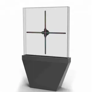 New idea 3d spinning hologram advertising display