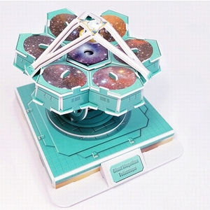 <span class=keywords><strong>Puzzle</strong></span> <span class=keywords><strong>3D</strong></span> en papier DIY-Assemblez le modèle de télescope <span class=keywords><strong>géant</strong></span> Magellan, 31 pièces - Product Image 4