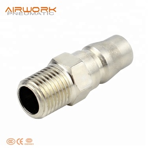 ZPM <strong>Male</strong> Threaded Pneumatic Air Connector <strong>Quick</strong> Connect Release <strong>Coupler</strong> - Product Image 1