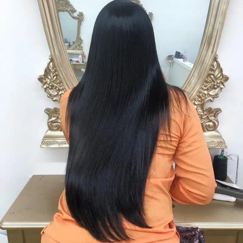 Malaysian Virgin Remy Haar Nagel haut ausgerichtetes Haar Lucky Hair Vendor Brasilia nische Perücken