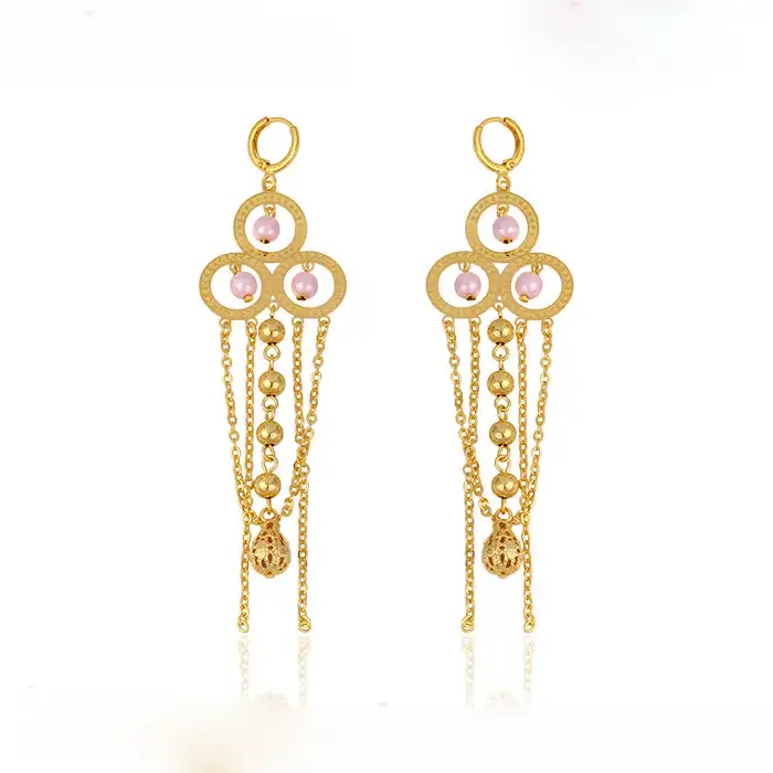 Indian pakistani jhumka earring on Mercari | Indian wedding jewelry sets,  Gold ring designs, Dubai gold jewelry