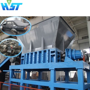 Nhiệm vụ nặng nề phế liệu kim loại chất thải nhựa tái chế công nghiệp Shredder tự động DC động cơ đôi trục máy - Product Image 3