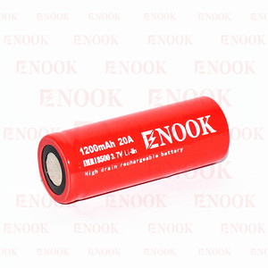 Alta calidad 20amp IMR enook 18500 1200 mAh batería recargable PK <span class=keywords><strong>Sony</strong></span> VTC3 vaporshark batería - Product Image 1