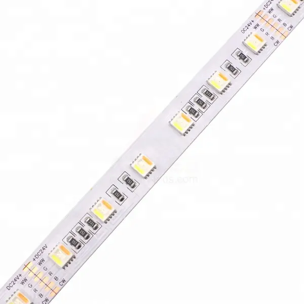 New arrival 5 colors in 5050 led 5in1 rgbw amber tape channel cold white with super brightness