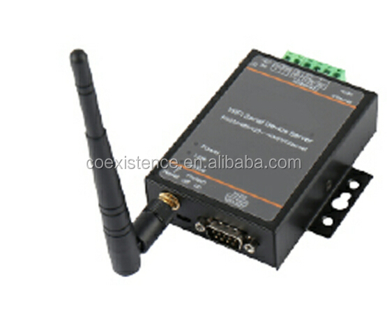 Serial RS232 RS485 to Wifi 802.11 b/g/n and Ethernet Converter DTU data transfer unit with RJ45