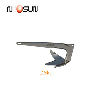 <span class=keywords><strong>Ancla</strong></span> Bruce de Acero Inoxidable para Barcos, Equipo Marino, 1kg 2kg 2.5kg 3kg 3.5kg 5kg 10kg 15kg 20kg 25kg 30kg 50kg - Product Image 3